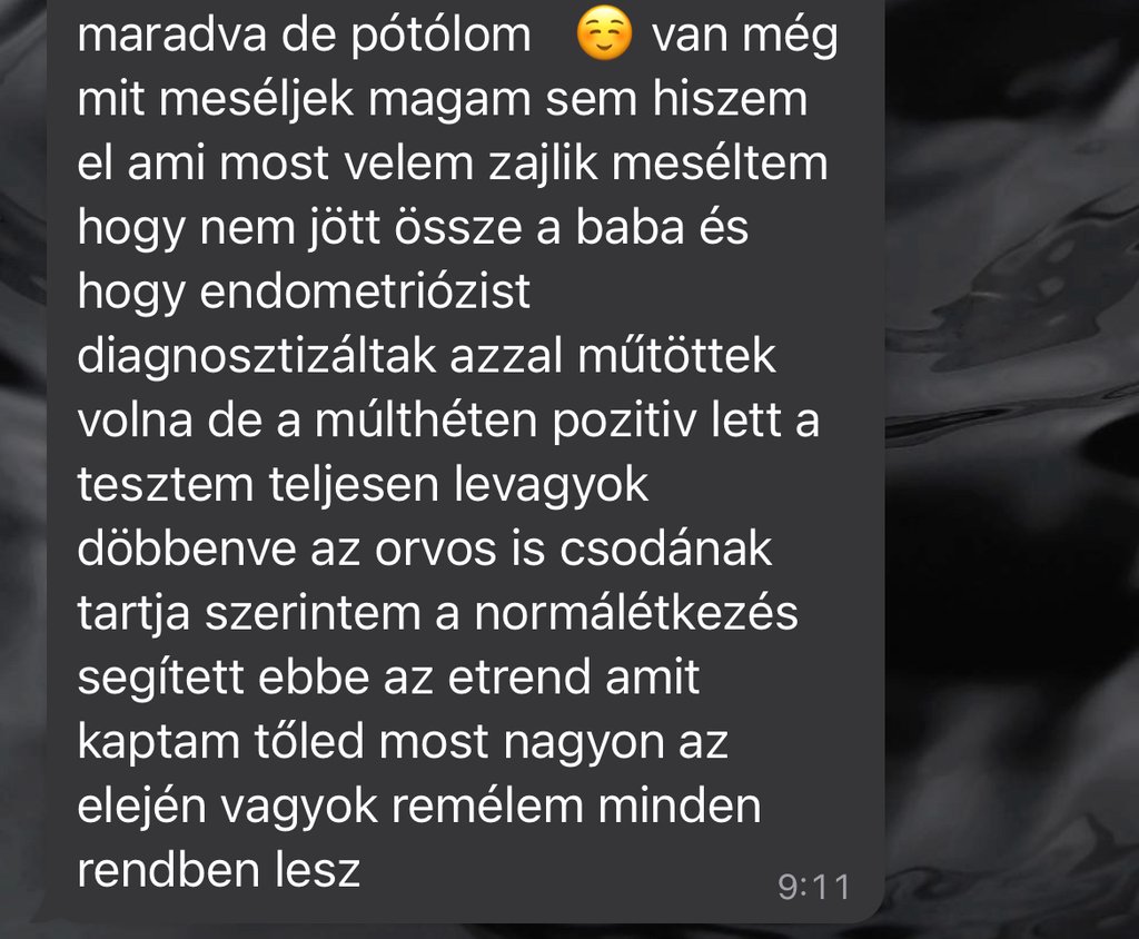 TNS résztvevő eredménye