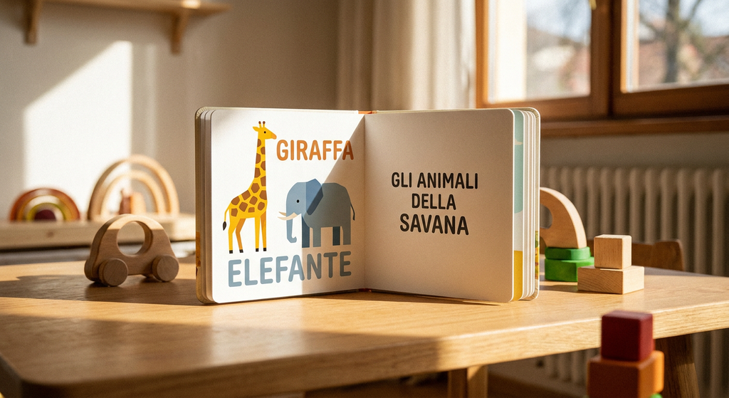 Albo illustrativo per bambini