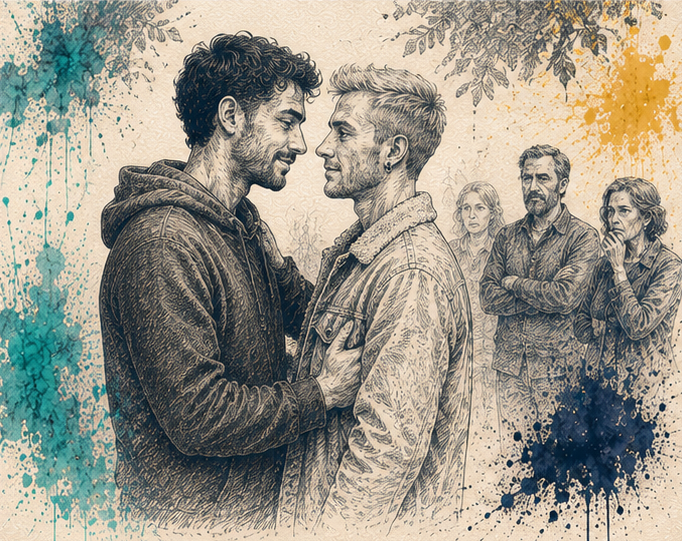 Coming out - illusztráció