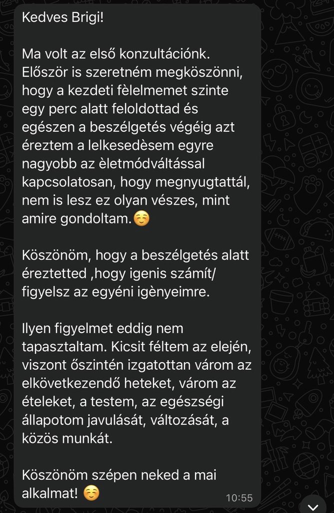 TNS résztvevő eredménye